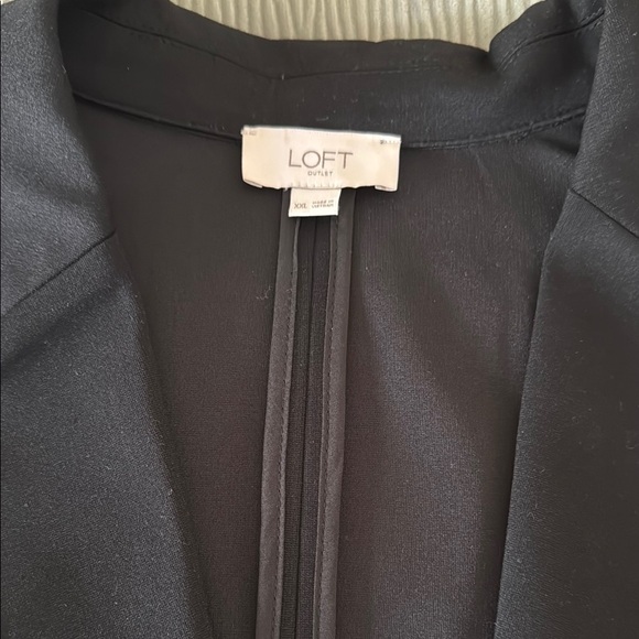 LOFT Black Blazer Oversized Fit Professional - Picture 6 of 11